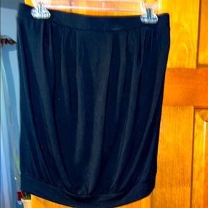 Black roomy tube top. Size medium. Good condition. Cotton material.